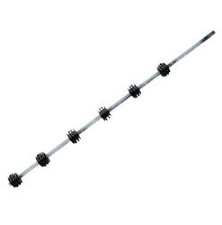 F/Pole - 6Line Round Galv WB