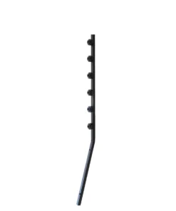 F/Pole - 6Line Square Tube Angle Black