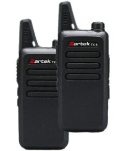 Zartek TX-8 Two Way Radio Twinpack