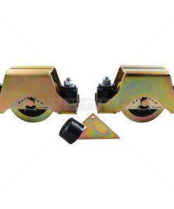 Gate Shox Wheel Set 80mm Stainless Steel