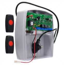 Sherlotronics Fixed Panic Panel with 3.2A PSU Rx and 2 x Tx