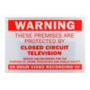CCTV Warning Sign SP