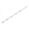 F/Pole - 5Line Round White
