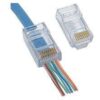 RJ45 PushThough Connector for CAT5 Cable