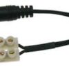 DC Plug Lead Incl Connector Block