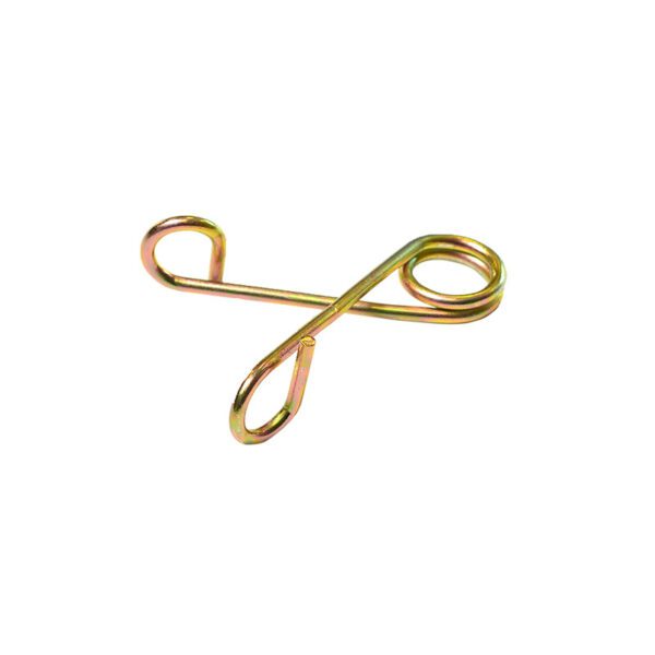 Spring Clip - 10mm Rod - Gold