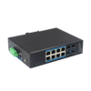 Switch UTP7308GE-POE 8P PoE Man. Ind.