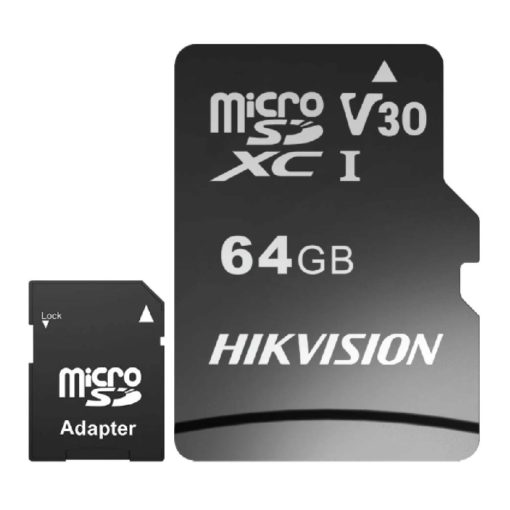 HIKVISION 64GB Micro SD Card + Adaptor