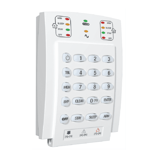 K10V  10 ZONE HARDWIRED LED KEYPAD