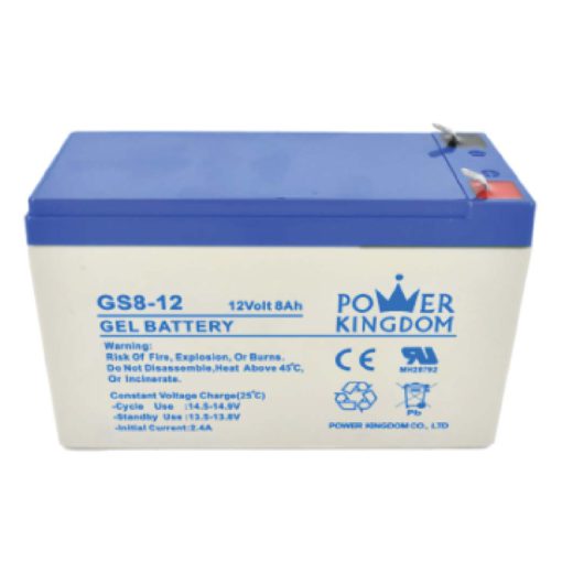 GS8-12  12V 8AH GEL  BATTERY