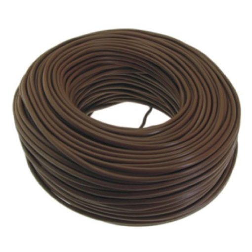 CABLE 6 CORE BROWN SOLID SECURITY