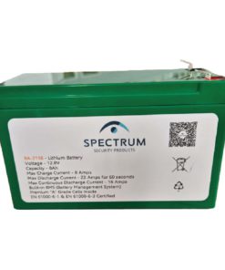 12.8V 8AH LITHIUM BATTERY 151 mm x 65 mm x 95 mm
