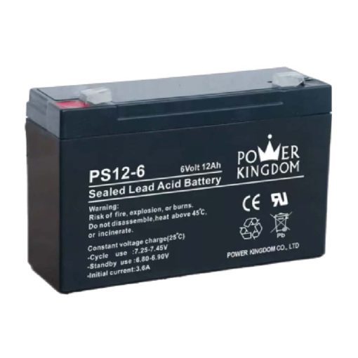 PS12-6 6V 12AH BATTERY