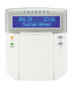 Alternative view of K32LCD+ 32 ZONE HARDWIRED LCD KEYPAD