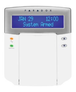 Alternative view of K641 EVO  BLUE LCD  KEYPAD