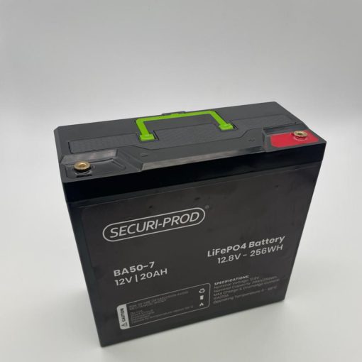 Securi-Prod Battery Lithium 12V 20AH
