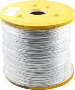 Braided Wire - Galv 2mm 20Kg Reel 1000m