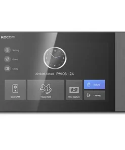 Kocom Hands Free Video Intercom 7" Video - Black