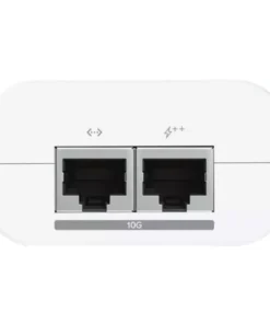 Alternative view of Ubiquiti 10Gbps 54V 60W PoE Adapter with No Cable | UACC-PoE++-10G
