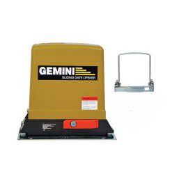 Gemini DC Slider Kit incl Battery 2 x TX3 Steel Rack incl Anti-Tamper Bracket