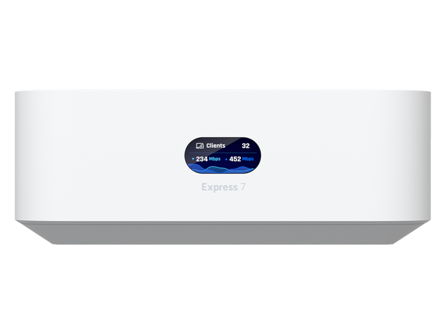 Ubiquiti UniFi Express WiFi 7 Tri-Band 10Gbps Cloud Gateway | UX7