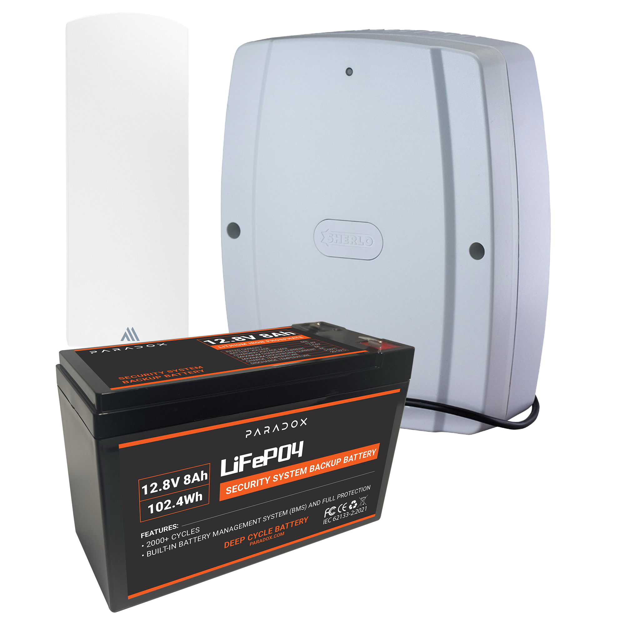 PGMZ1M I Output Expander + 3,2AMP Li-ION PSU + 8AH Li-ION