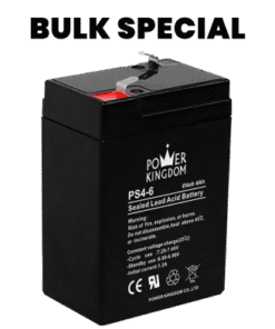 20 Bulk PS4-6 6V 4AH Batteries