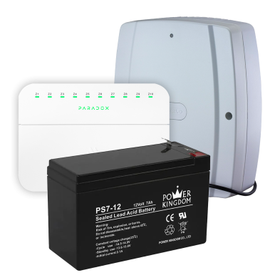 Paradox ZX10M 10 Zone Expander + 3.2AMP + 7AH AGM