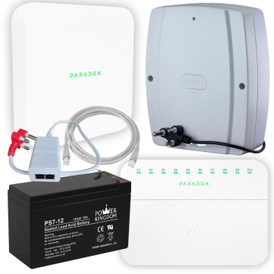 Paradox M25 LTE + ZX10M + 7aH PSU