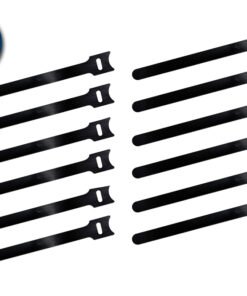 Linkbasic Reusable Cable Tie 200x12mm 12 Pack