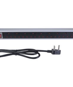 Linkbasic 10 Way Aluminium Moulded Rack Mount PDU