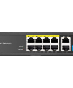 Cudy 10 Port Fast Ethernet 8 PoE 115W Switch