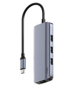 Cudy 6-in-1 4K 60Hz HDMI USB-A and USB-C Gigabit Ethernet Hub