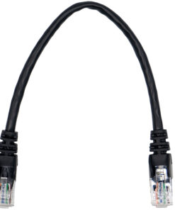 Linkbasic 22cm UTP Cat5e Flylead Black