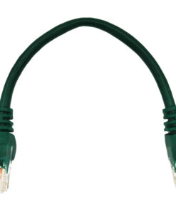 Linkbasic 22cm UTP Cat5e Flylead Green