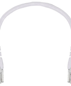 Linkbasic 22cm UTP Cat5e Flylead White