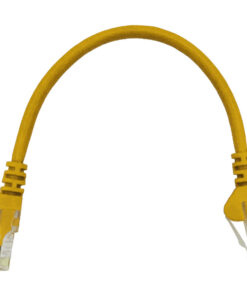 Linkbasic 22cm UTP Cat5e Flylead Yellow