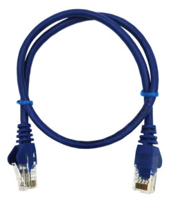 Linkbasic 50cm UTP Cat5e Flylead Blue