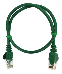Linkbasic 50cm UTP Cat5e Flylead Green