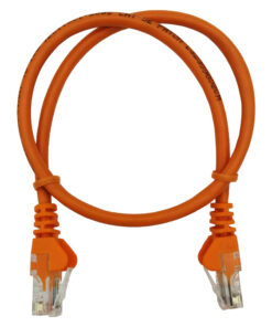 Linkbasic 50cm UTP Cat5e Flylead Orange