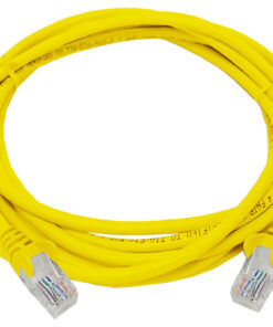 Linkbasic 3 Metre UTP Cat5e Flylead Yellow