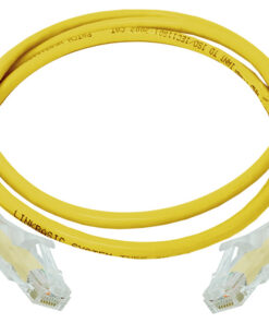 Linkbasic 1 Metre UTP Cat6 Flylead Yellow