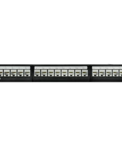 Linkbasic 24 Port Cat6 Rack Mount Patch Panel
