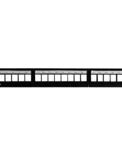 Linkbasic 24 Port Cat6a Rack Mount Patch Panel