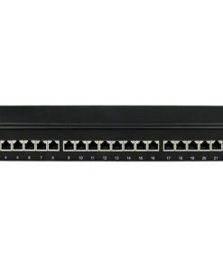 Linkbasic 24 Port Cat5e Shielded Rack Mount Patch Panel