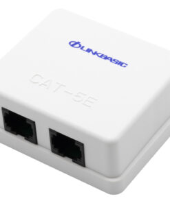 Linkbasic Cat5e Double Surface Mount Box