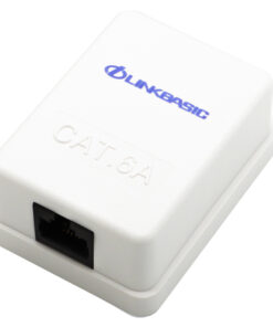 Linkbasic Cat6a Single Surface Mount Box