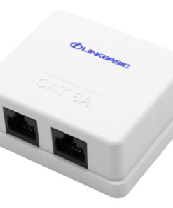 Linkbasic Cat6a Double Surface Mount Box
