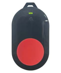 REM101M 1 BUTTON REMOTE GREY/RED