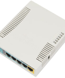 MikroTik 2.4GHz 2.5dBi 5 Port Ethernet WiFi Router